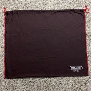 Coach dust bag